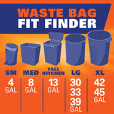 Hefty Ultra Strong 13 Gallon Trash Bags, 80 Bags