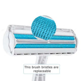 Easy one-hand pet hair remover